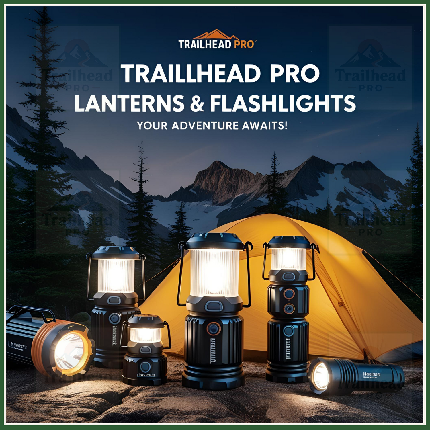 “Bright and portable lanterns and flashlights designed for camping and nighttime adventures”